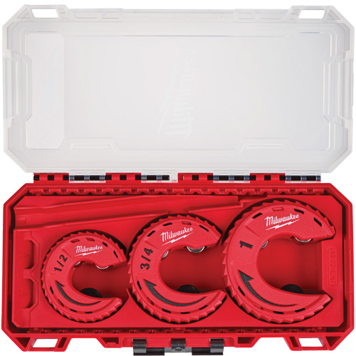 Jeu de coupe-tubes Close Quarters de 3 morceaux, Capacit&eacute; de 1/2"/3/4"/1" Superchem Industries