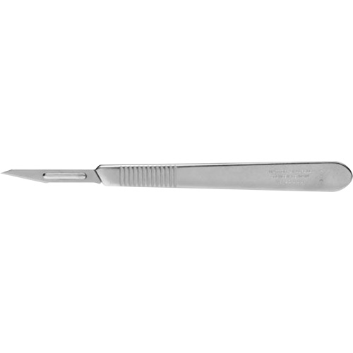 Petit scalpel GRAFIX avec pointe pro&eacute;minente, Lame M&eacute;tal Superchem Industries
