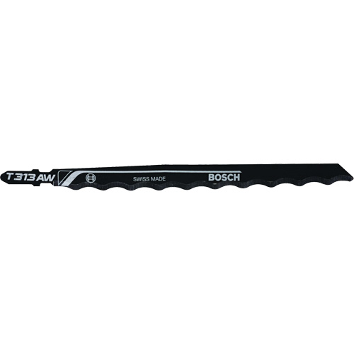 Knife Edge Jig Saw Blade for Soft Materials, High-Carbon Steel, T-Shank, 6" L Superchem Industries