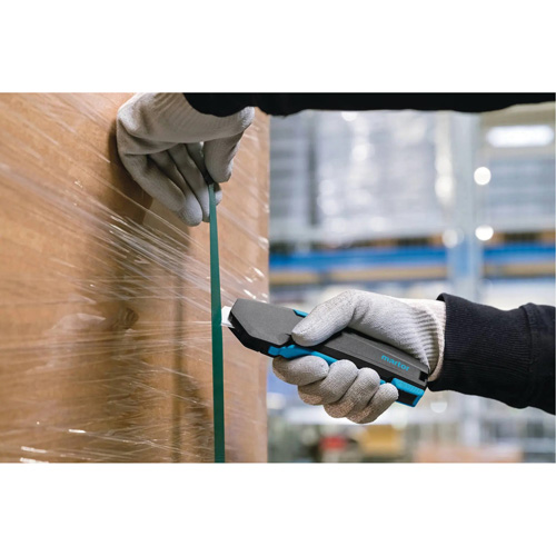 Couteau de s&eacute;curit&eacute; SECUPRO 425 avec lame trap&eacute;zoidale &agrave; pointe arrondie, 21 mm, Prise en Plastique Superchem Industries