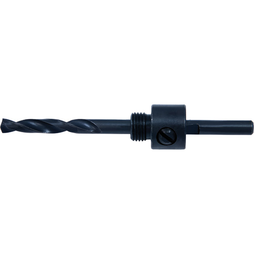 Round Shank Hole Saw Mandrel, 9/16" - 1-3/16", 1/4" Shank Superchem Industries