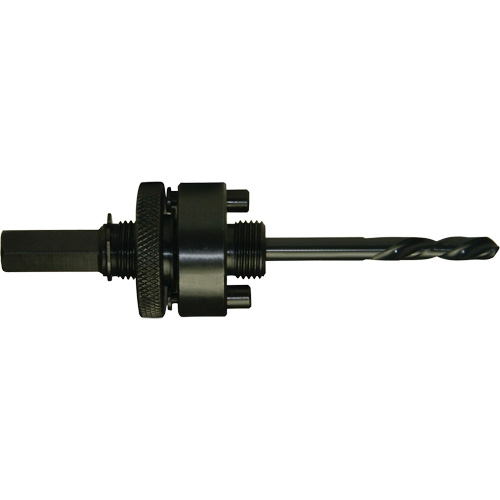 Mandrin pour scie-cloche &agrave; queue ronde, 1-1/4" - 6", 3/8" Tige Superchem Industries