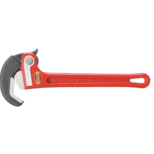 Cl&eacute; &agrave; tuyau RapidGrip, Cap des m&acirc;choires 1", Longueur 10" Superchem Industries