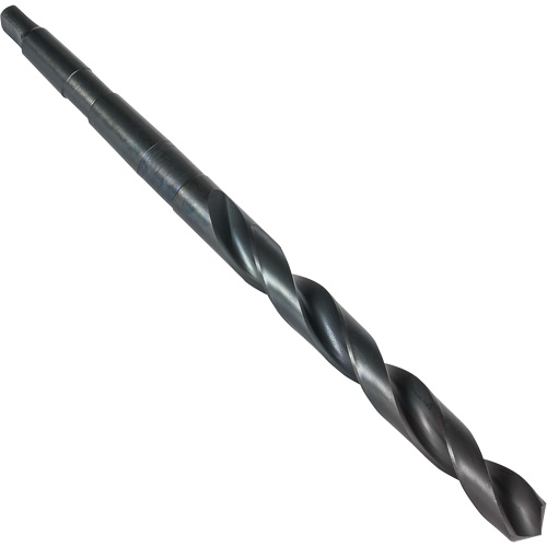 Foret &agrave; queue conique courte, 17/32", Acier rapide, Cannelure 4-5/8", Pointe de 118° Superchem Industries