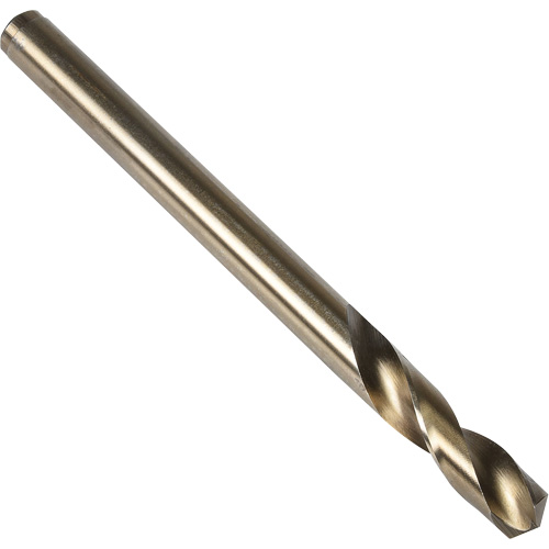 Jobber Drill Bit, High Speed Cobalt, #5, 3-3/4" L, 1-1/4" Flute, 135° Point Angle Superchem Industries