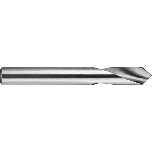 Spotting Drill, Bright, Short Length, 1/2", High Speed Steel, 120° Point Superchem Industries
