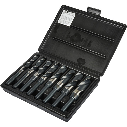 Reduced Shank Drill Bit Set, 8 Pieces, High Speed Steel Superchem Industries