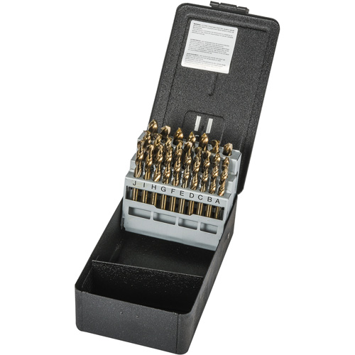 Heavy-duty Screw Machine Drill Bit Set, 26 Pieces, High Speed Cobalt Superchem Industries