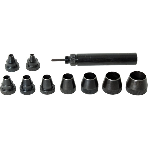 Jeu d'emporte-pi&egrave;ces de calibre professionnel, 10 morceaux Superchem Industries