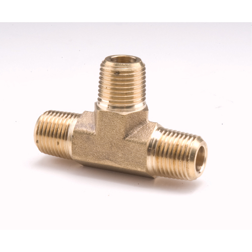 Male Pipe Tees, Brass, 1/2" Superchem Industries