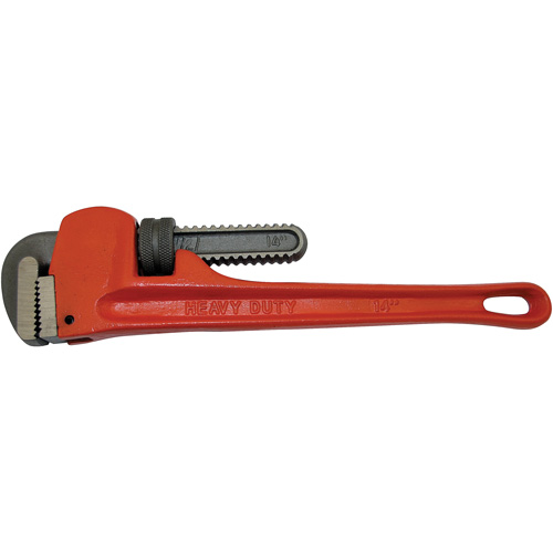 IPW-14 Cl&eacute; &agrave; tuyau de s&eacute;rie lourde, Longueur 14", Fini Rev&ecirc;tement en poudre Superchem Industries