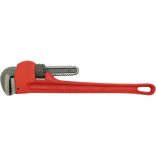 Cl&eacute; &agrave; tuyaux, Cap des m&acirc;choires 2-1/2", Longueur 18", Fini Rev&ecirc;tement en poudre, Prise Aucune Superchem Industries