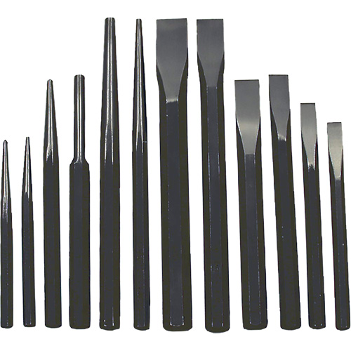 IPC-12 Jumbo Punch & Chisel Set, 12 Pieces Superchem Industries