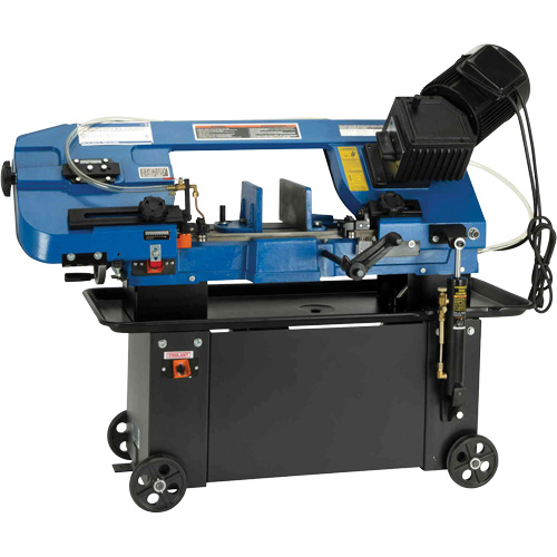 JHVG-712 Metal Bandsaw, Horizontal, 7" Round and 7" x 12" Rectangular Cutting Capacity Superchem Industries