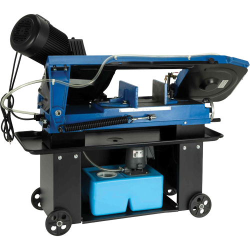 JHVG-712 Metal Bandsaw, Horizontal, 7" Round and 7" x 12" Rectangular Cutting Capacity Superchem Industries