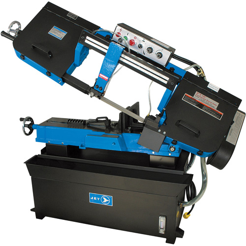 JHBS-916 Metal Bandsaw, Horizontal, 9" Round and 1-3/8" x 16" - 9" x 12" Rectangular Cutting Capacity Superchem Industries