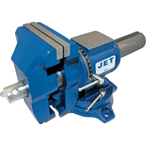 Multi-Purpose Heavy-Duty Vise, 5" Jaw Width, 3" Throat Depth Superchem Industries