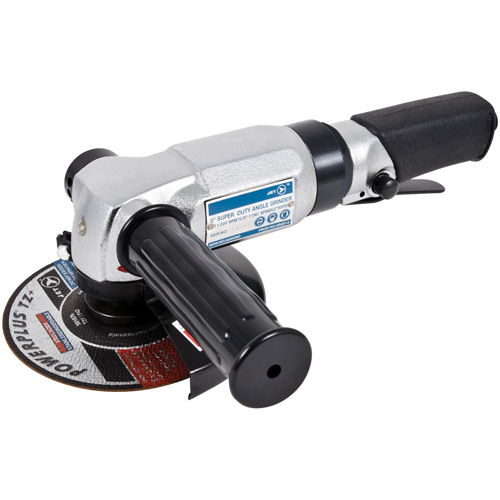 Meuleuse &agrave; angle tr&egrave;s robuste, Roue 5", Entr&eacute;e 1/4" NPT, 11000 Tr/min Superchem Industries
