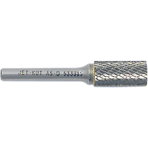 Fraise cylindrique JET-KUT, 3/8" Dia., 1/4" Tige, 3/4" Prof. de la coupe Superchem Industries