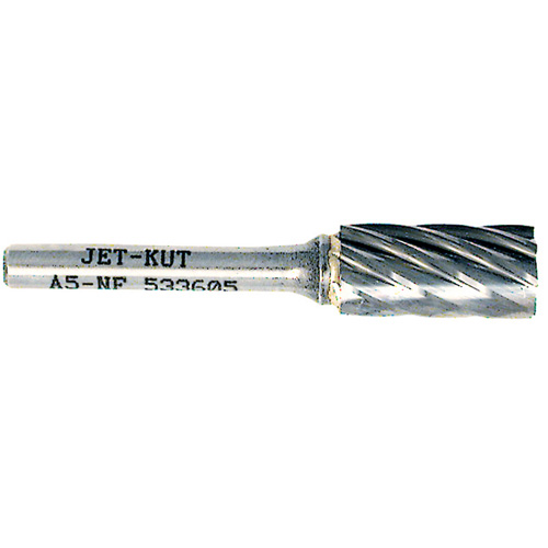 Fraise cylindrique pour aluminium/mat&eacute;riaux non ferreux A5-NF JET-KUT, 1/2" Dia., 1/4" Tige Superchem Industries