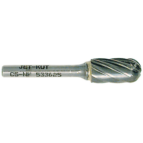 Fraise &agrave; bout sph&eacute;rique pour aluminium et mat&eacute;riaux non ferreux C5-NF JET-KUT, 1/2" dia. Superchem Industries
