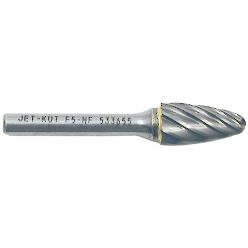 Fraise &agrave; bout rond F5-NF 1/4" pour aluminium/mat&eacute;riaux non ferreux, 1/2" dia. Superchem Industries