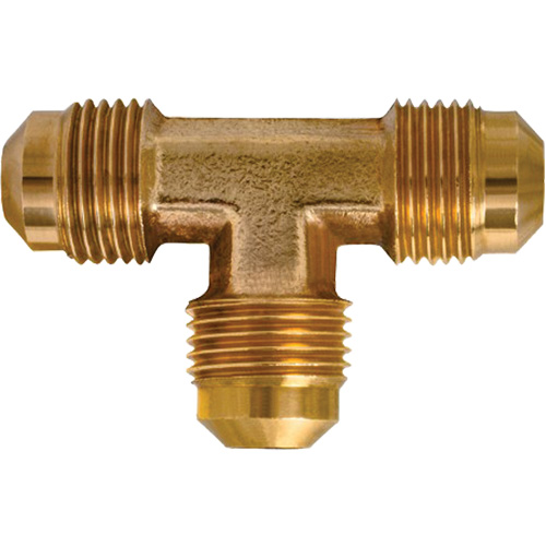 Flare Tee Forged-tube On 3 Ends, 3/8" x 3/8" x 1/4" Superchem Industries