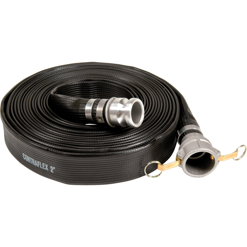 Contraflex Water Discharge Hoses, 2" x 300" Superchem Industries