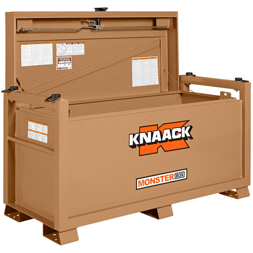 Monster Box Chest, 66" x 30" x 36", Steel, Beige Superchem Industries
