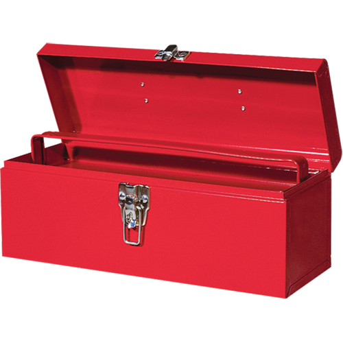 Coffre &agrave; outils portatif ATB100 avec plateau en m&eacute;tal pour outils, 6" P x 16" la x 6-1/2" h, Rouge Superchem Industries