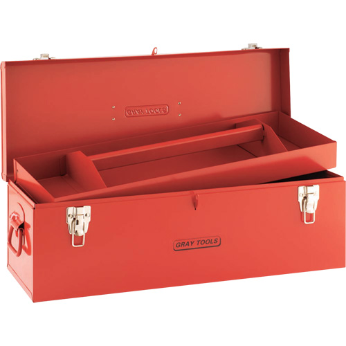 Coffre &agrave; outils, 10-3/4" P x 25-1/2" la x 10" h, Rouge Superchem Industries