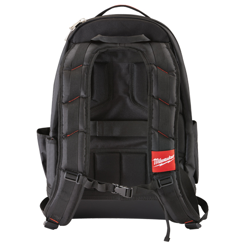 Jobsite Backpack, 20" L x 16" W, Black, Ballistic Superchem Industries