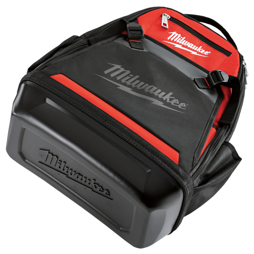 Jobsite Backpack, 20" L x 16" W, Black, Ballistic Superchem Industries