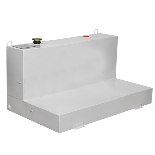 Steel Fuel Transfer Tank, Steel, 100 Gal. Capacity, White Superchem Industries