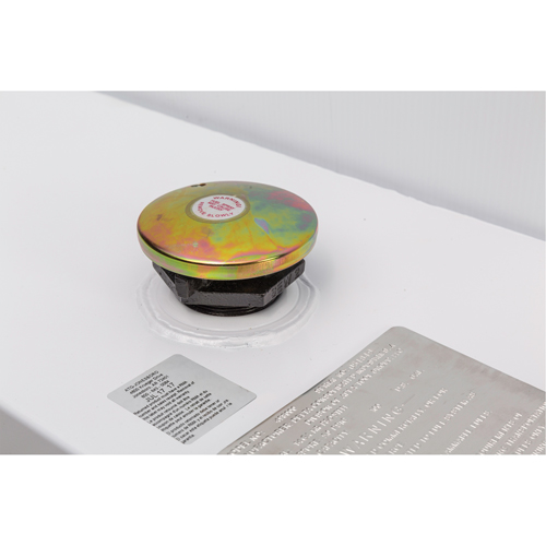 Steel Fuel Transfer Tank, Steel, 85 gal. Capacity, White Superchem Industries