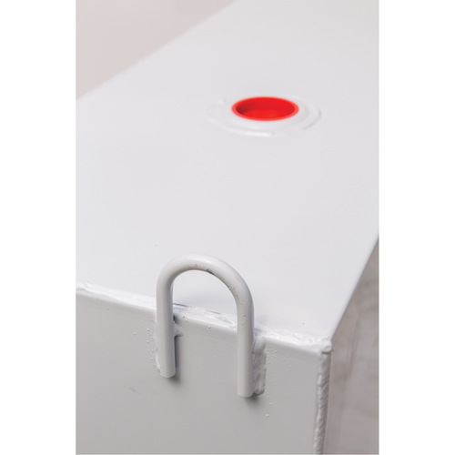Steel Fuel Transfer Tank, Steel, 85 gal. Capacity, White Superchem Industries