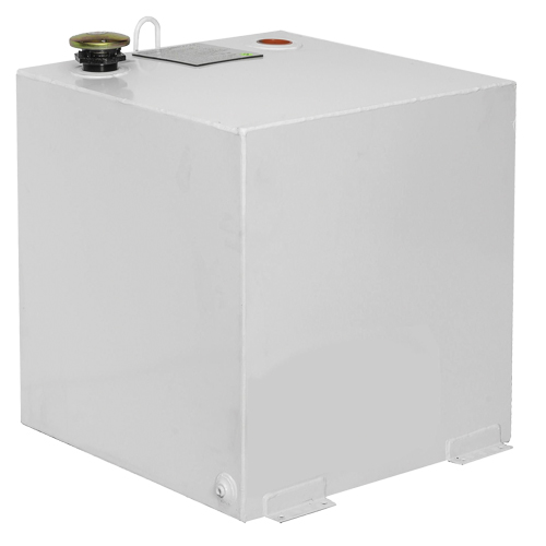 Steel Fuel Transfer Tank, Steel, 50 gal. Capacity, White Superchem Industries
