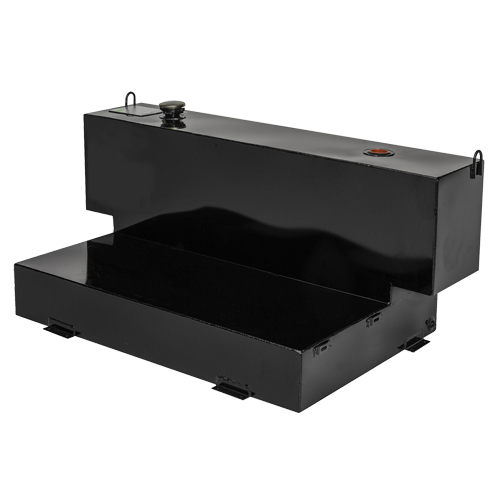 Steel Fuel Transfer Tank, Steel, 100 Gal. Capacity, Black Superchem Industries