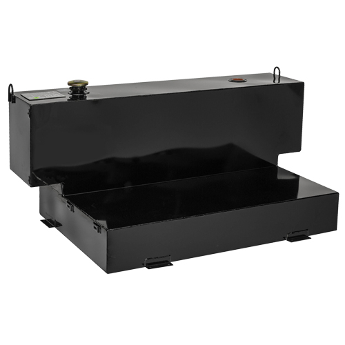 Steel Fuel Transfer Tank, Steel, 100 Gal. Capacity, Black Superchem Industries