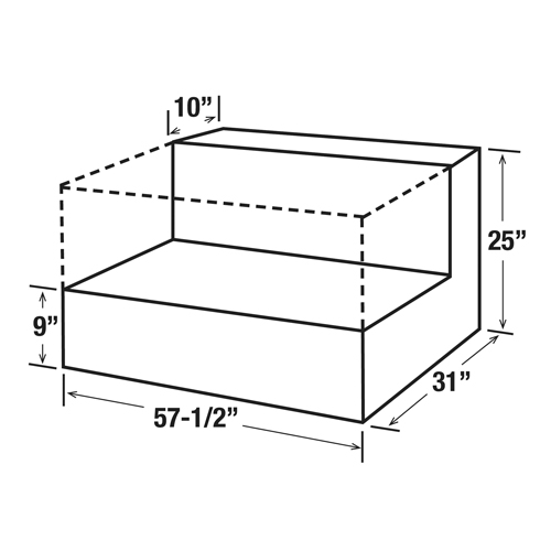 Aluminum Fuel Transfer, Aluminum, 100 Gal. Capacity, Silver Superchem Industries