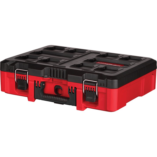 Coffre &agrave; outils avec partitions ajustables Packout, 20-7/10" x 15-1/5" x 6-1/5", Noir/Rouge Superchem Industries