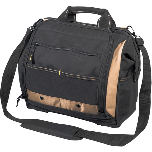 Multi-Compartment Tool Carrier, Polyester, 33 Pockets, Black Superchem Industries