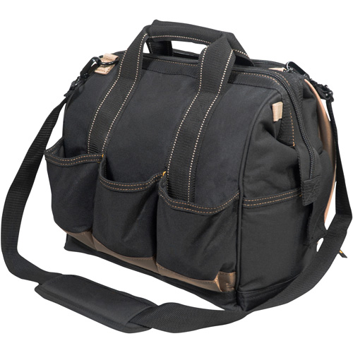 Multi-Compartment Tool Carrier, Polyester, 33 Pockets, Black Superchem Industries