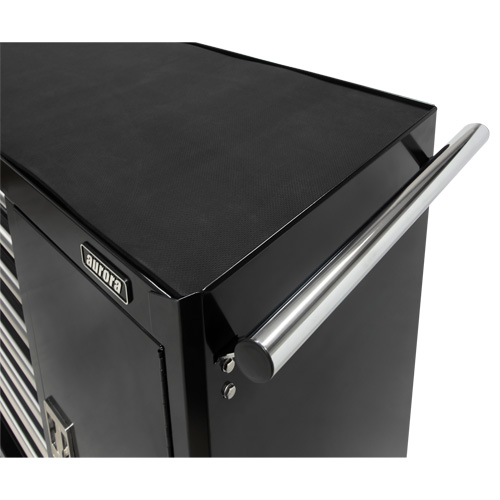 Industrial Tool Cart, 8 Drawers, 44-3/10" W x 21-1/10" D x 36-7/10" H, Black Superchem Industries