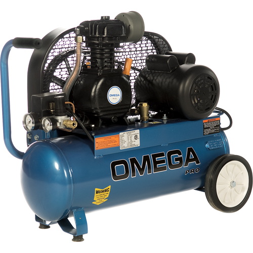 Professional Series Air Compressors, Electric, 9.2 Gal. (11 US Gal), 125 PSI, 115/1 V Superchem Industries