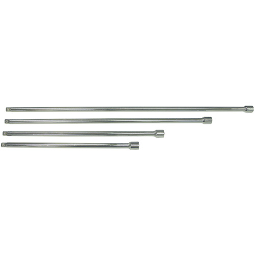 Jeu de barres rallonges SE12-4S, Prise de 1/2", Fini Chrome, 4 M Superchem Industries