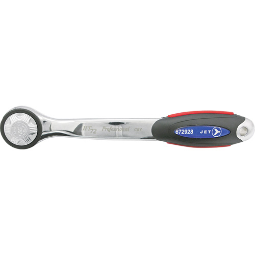 HT-1272 72-Tooth Ratchet Wrench, 1/2" Drive, Ergonomic Handle Superchem Industries