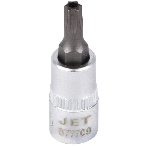 Tamperproof Bit Socket, Torx&reg; Tamper, T-25 x 2" L, 3/8" Drive Superchem Industries