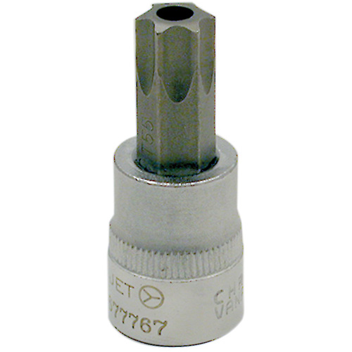 Bit Socket, Torx&reg; Tamper, T-55 x 2" L, 3/8" Drive Superchem Industries