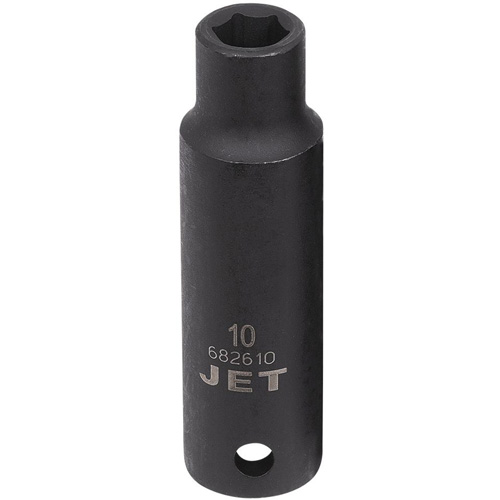 Douille, Chocs, 10 mm, Prise 1/2", 6 pans, Profond Superchem Industries